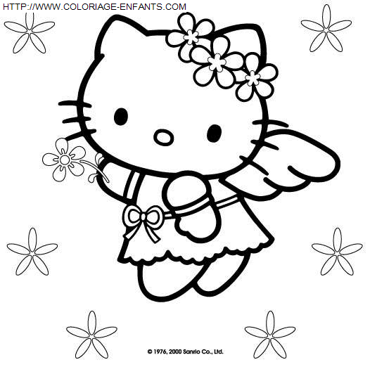 Hello Kitty coloring