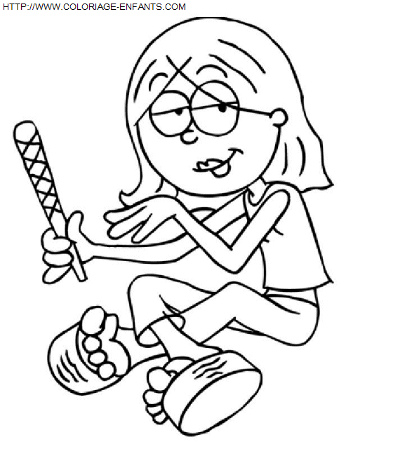 Lizzie Mcguire coloring