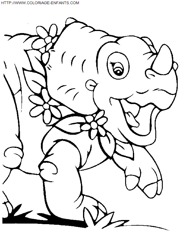 The Land Before Time coloring