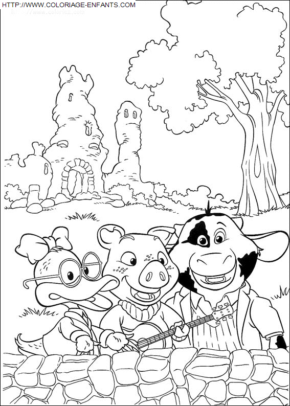 Piggly Wiggly coloring