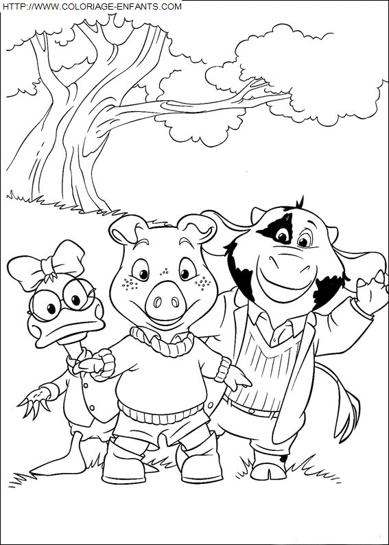 Piggly Wiggly coloring