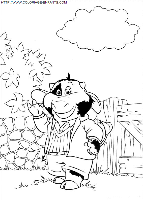 Piggly Wiggly coloring