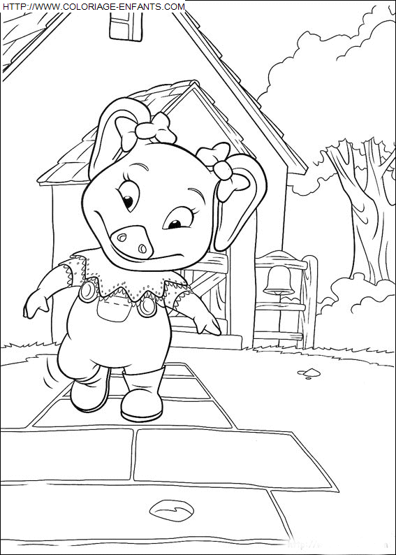 Piggly Wiggly coloring