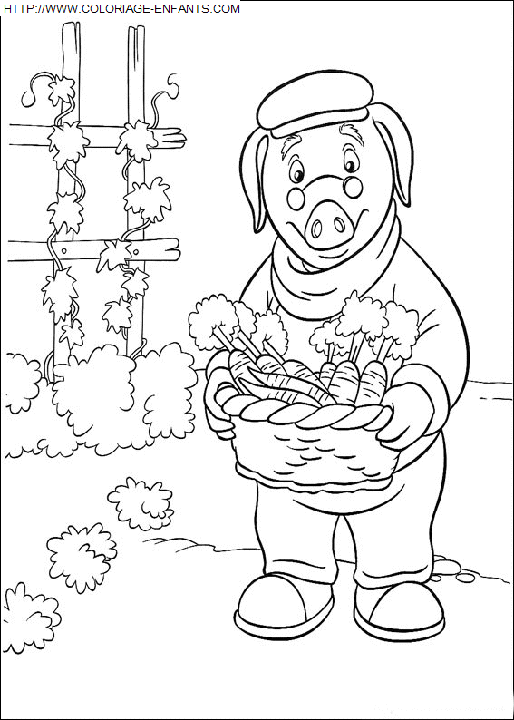 Piggly Wiggly coloring