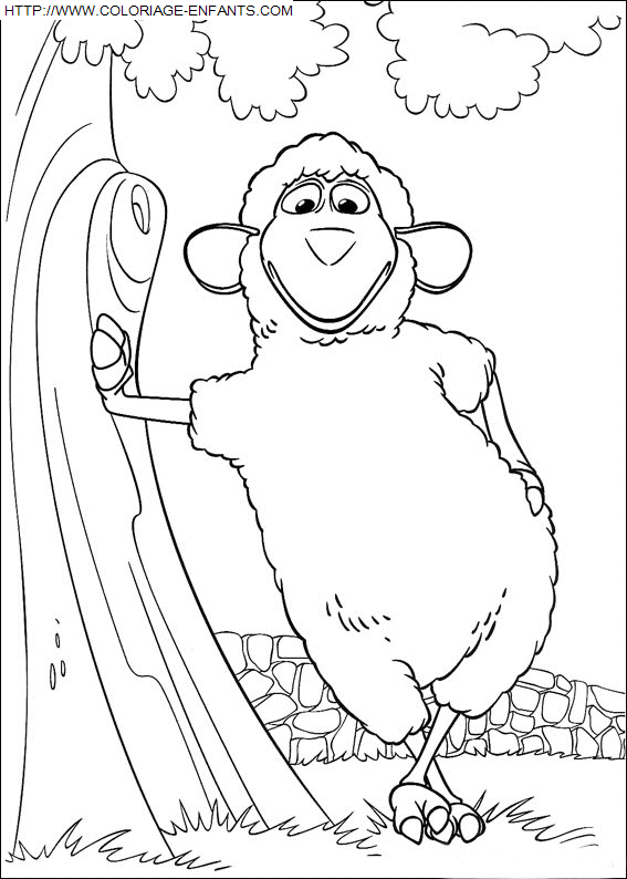 Piggly Wiggly coloring