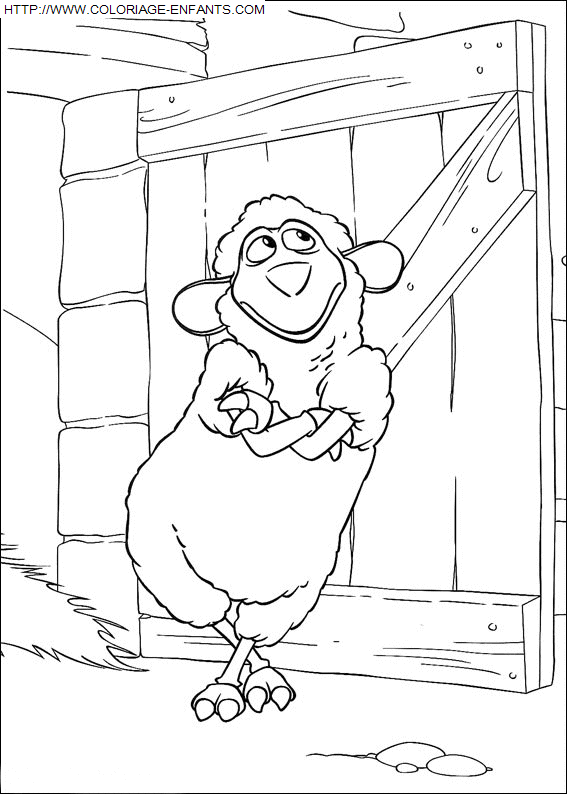 Piggly Wiggly coloring