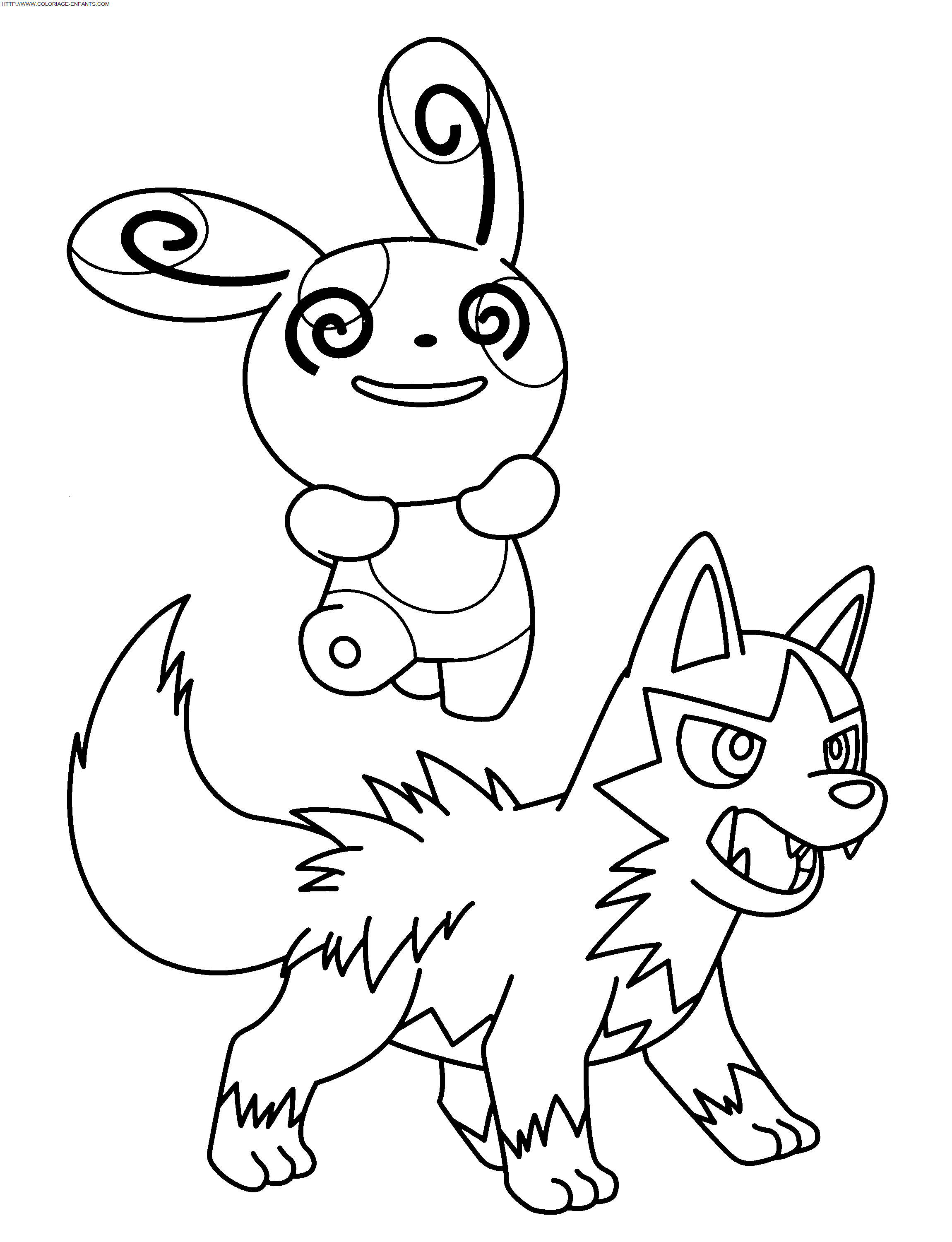 Pokemon coloring