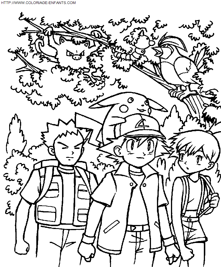 Pokemon coloring