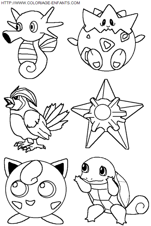 Pokemon coloring