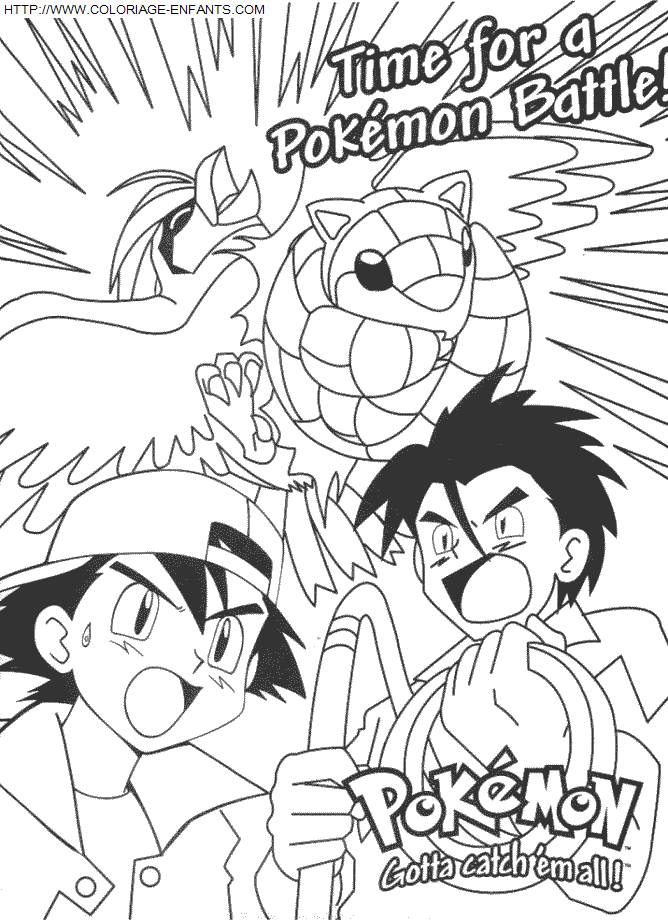 Pokemon coloring