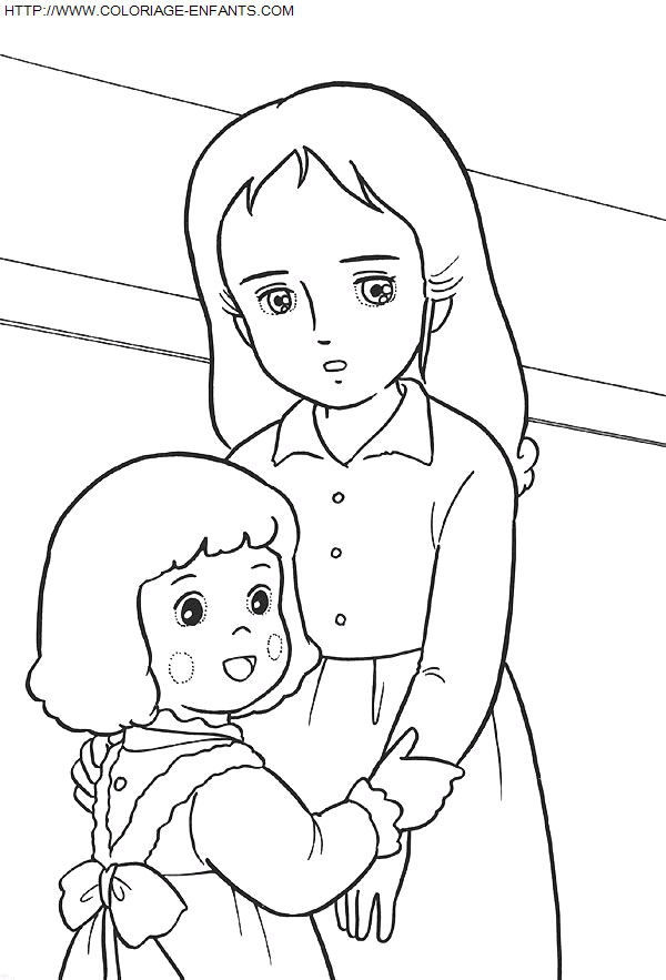 Princess Sarah coloring