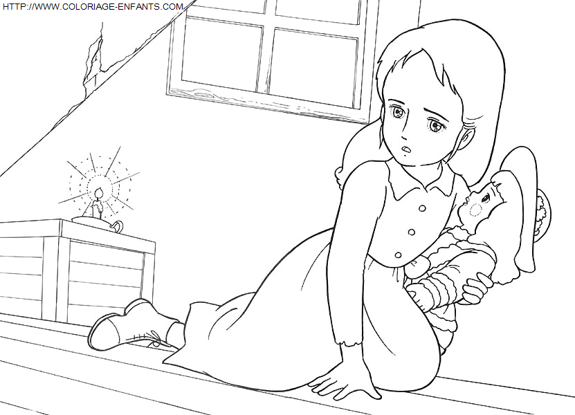 Princess Sarah coloring