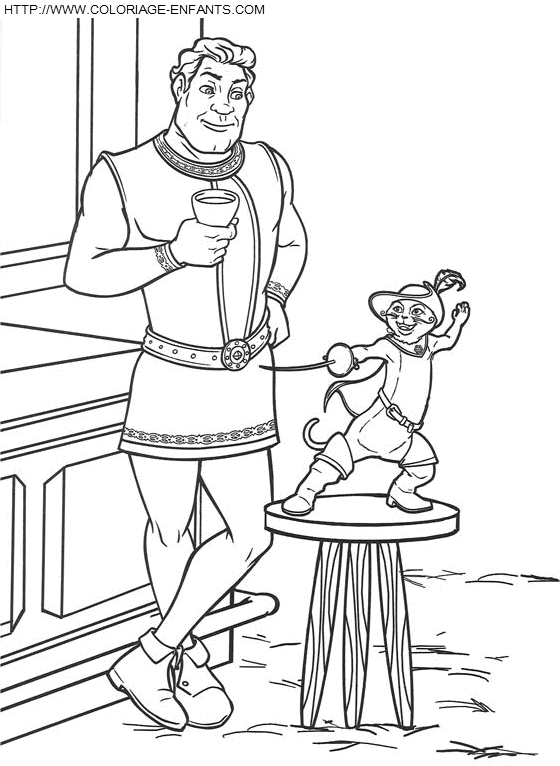 Shrek coloring