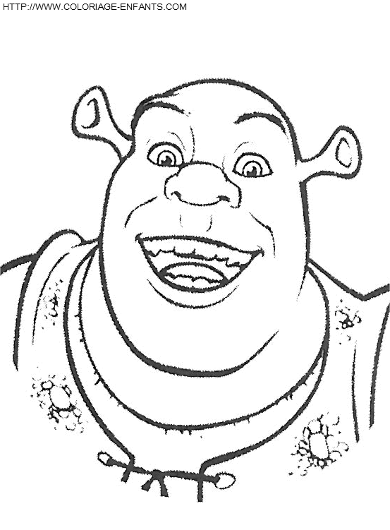 Shrek coloring