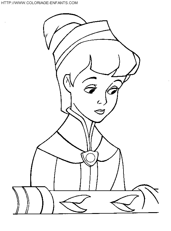 Sleeping Beauty coloring