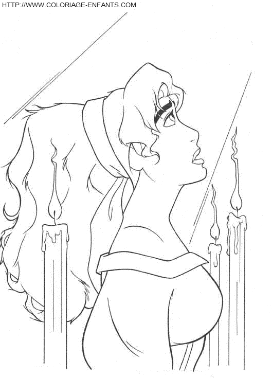 The Hunchback Of Notre Dame coloring