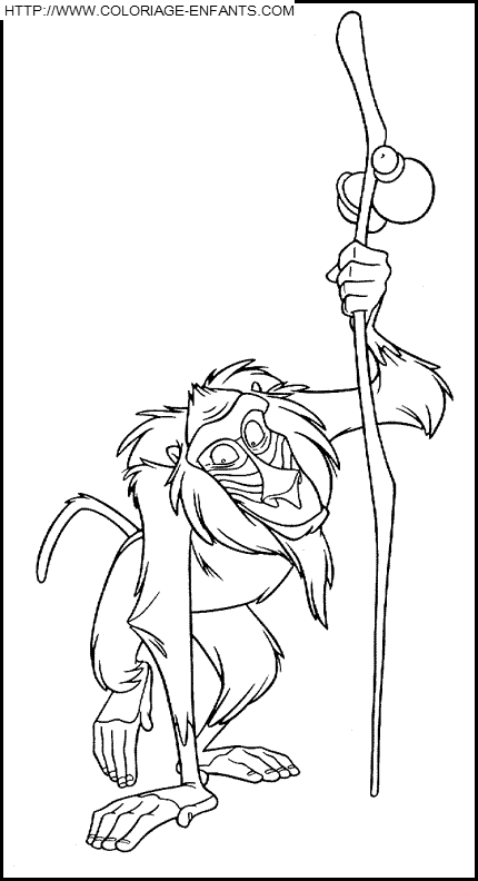 Lion King coloring