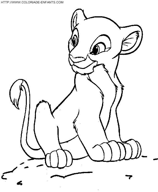 Lion King coloring