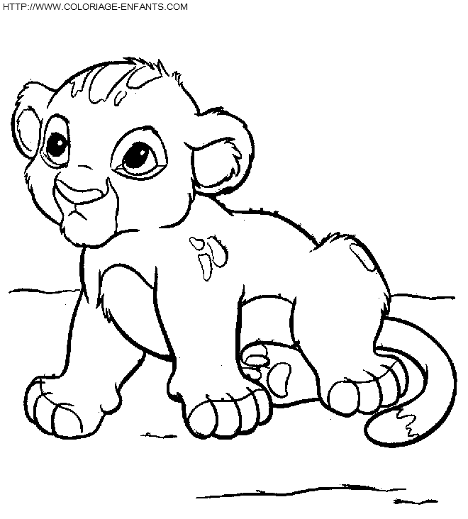 Lion King coloring