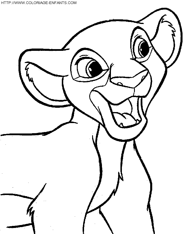 Lion King coloring