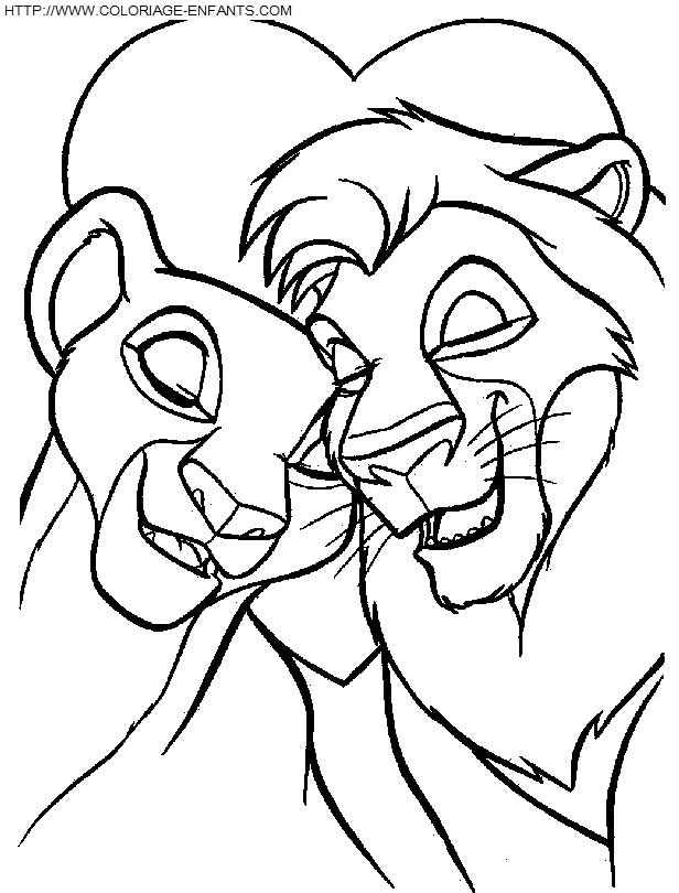 Lion King coloring