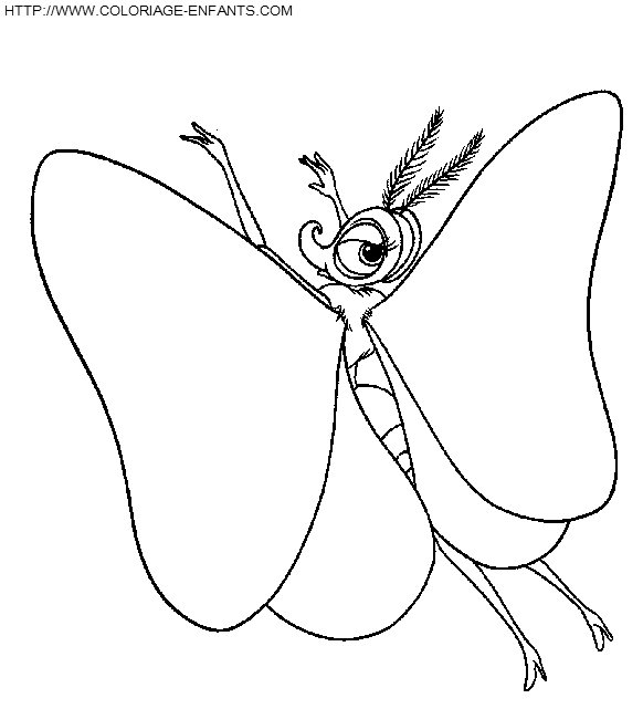 A Bugs Life coloring