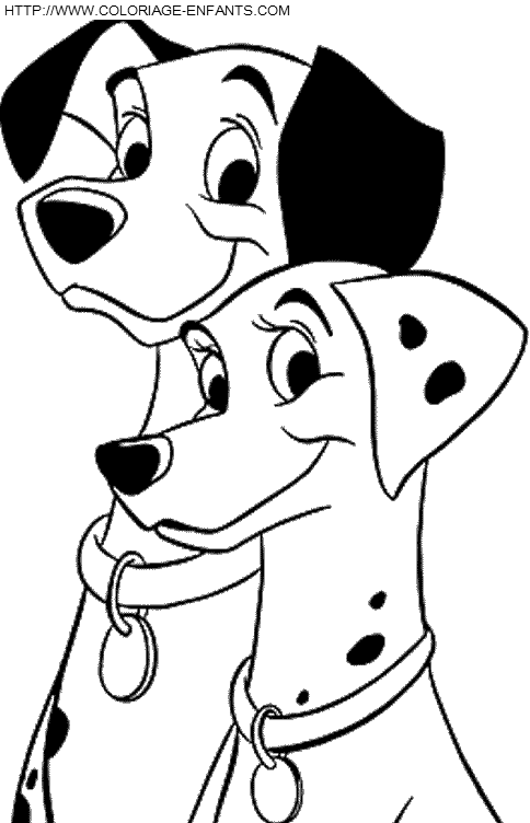 101 Dalmatians coloring