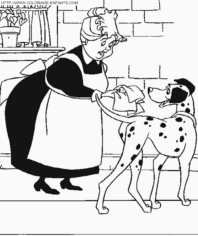 101 Dalmatians coloring