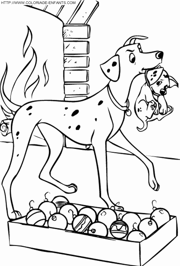 101 Dalmatians coloring