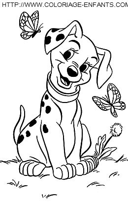 101 Dalmatians coloring