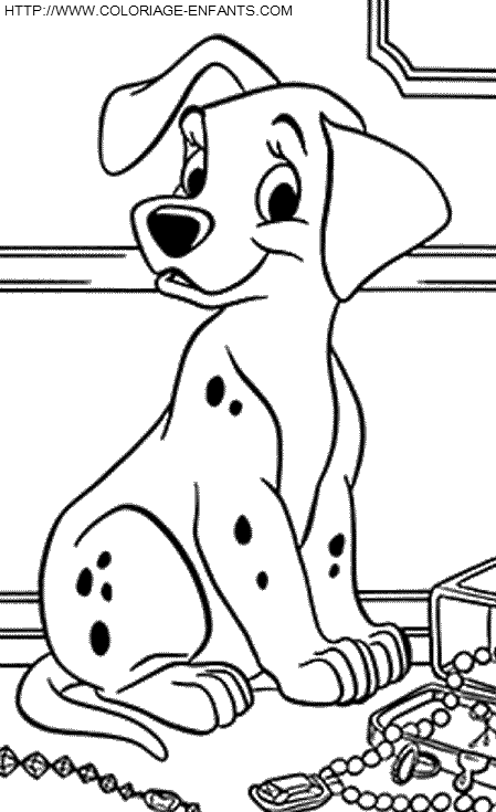 101 Dalmatians coloring