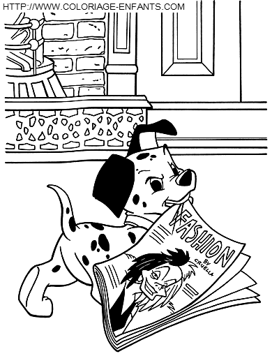 101 Dalmatians coloring