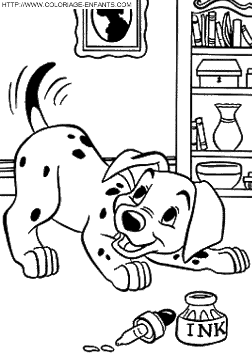 101 Dalmatians coloring