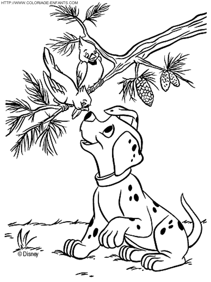 101 Dalmatians coloring