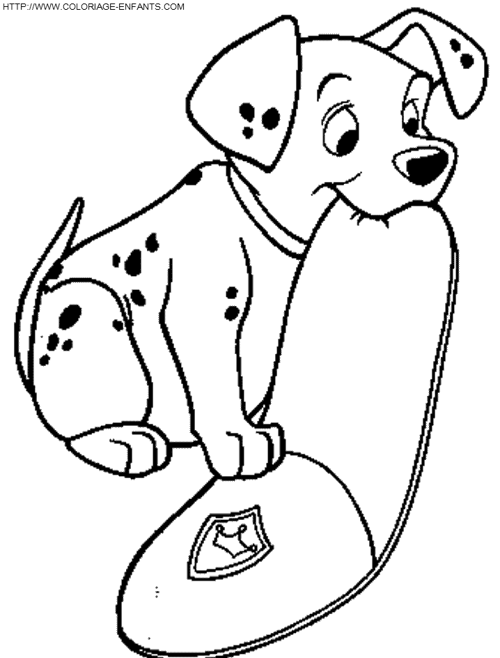 101 Dalmatians coloring