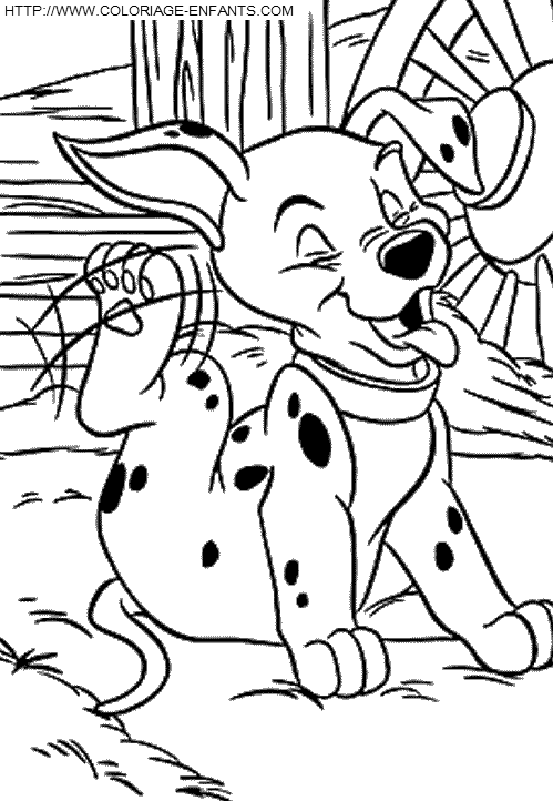 101 Dalmatians coloring