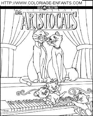 The Aristocats coloring