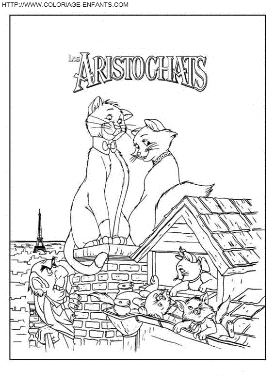 The Aristocats coloring