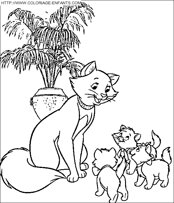 The Aristocats coloring