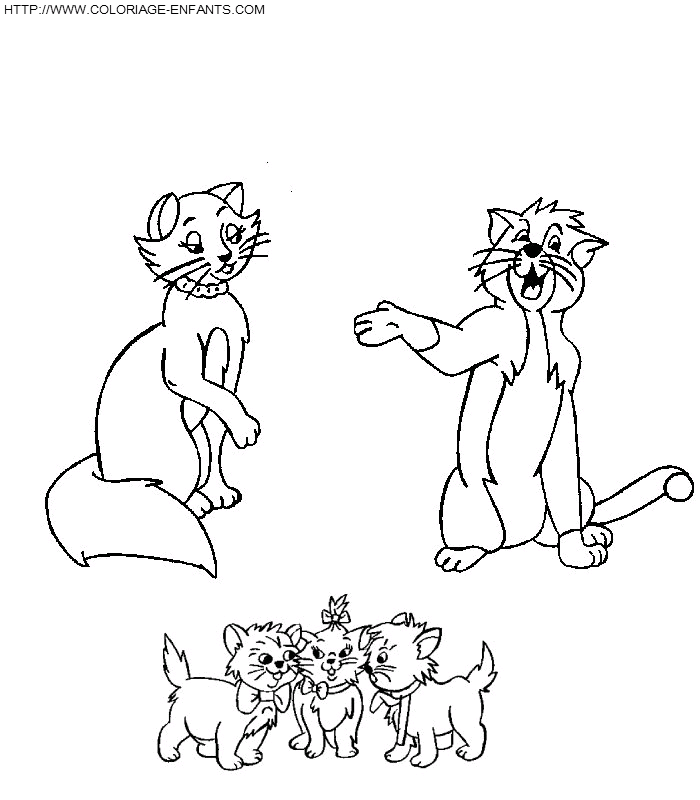 The Aristocats coloring