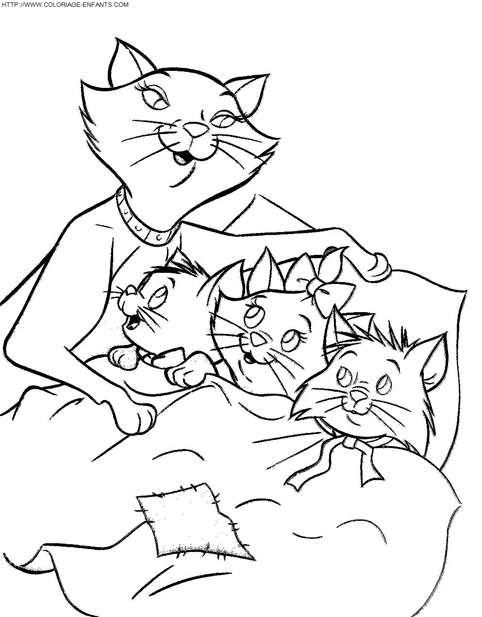 The Aristocats coloring