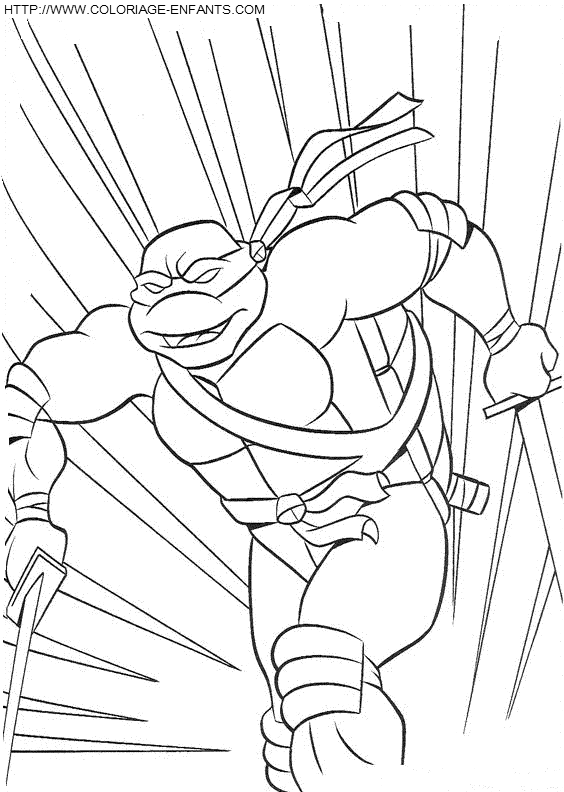 Teenage Mutant Ninja Turtles coloring