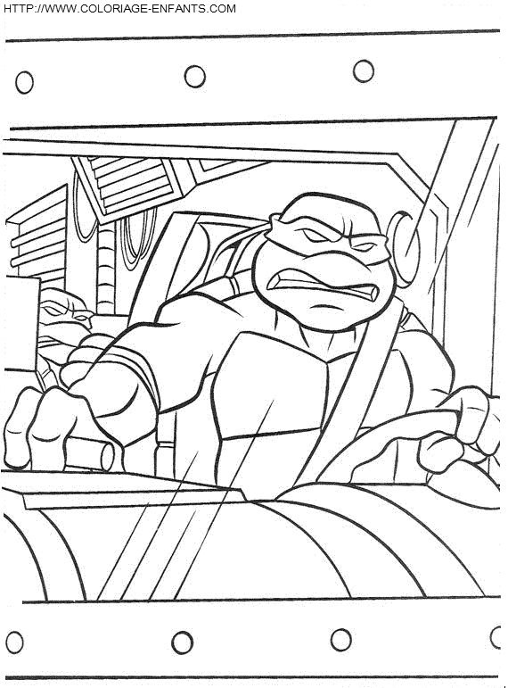 Teenage Mutant Ninja Turtles coloring