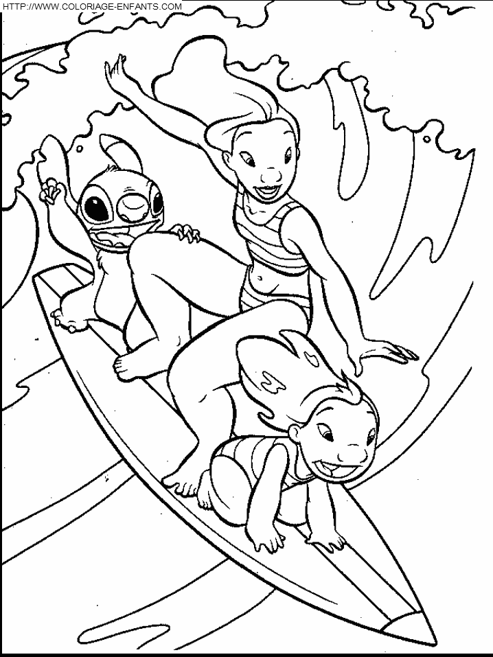 Lilo And Stitch coloring