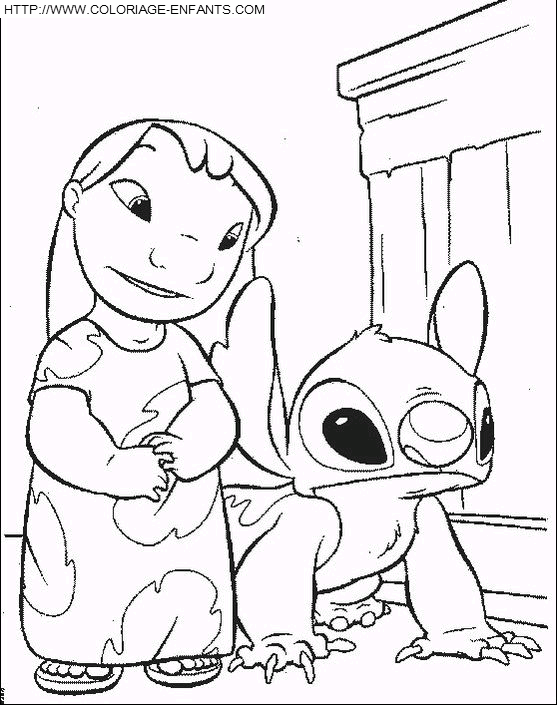 Lilo And Stitch coloring
