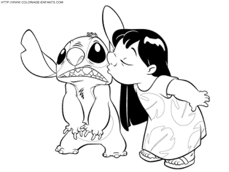 Lilo And Stitch coloring