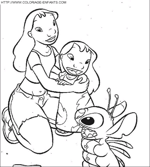 Lilo And Stitch coloring