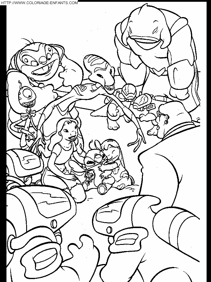 Lilo And Stitch coloring