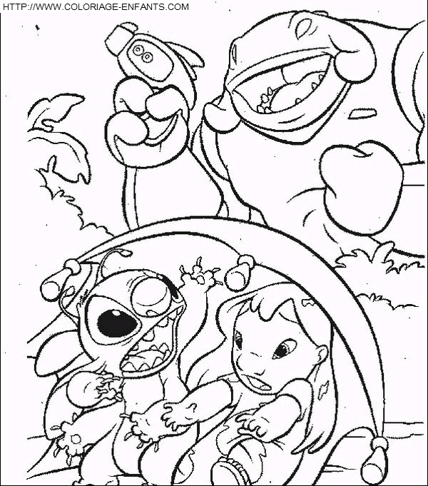 Lilo And Stitch coloring