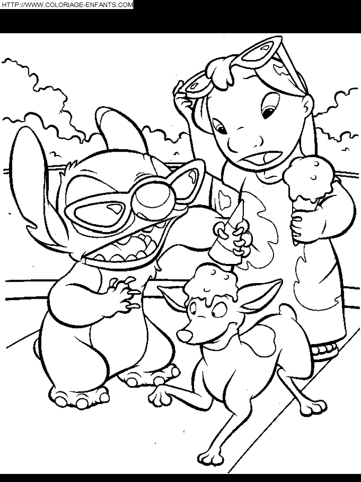 Lilo And Stitch coloring